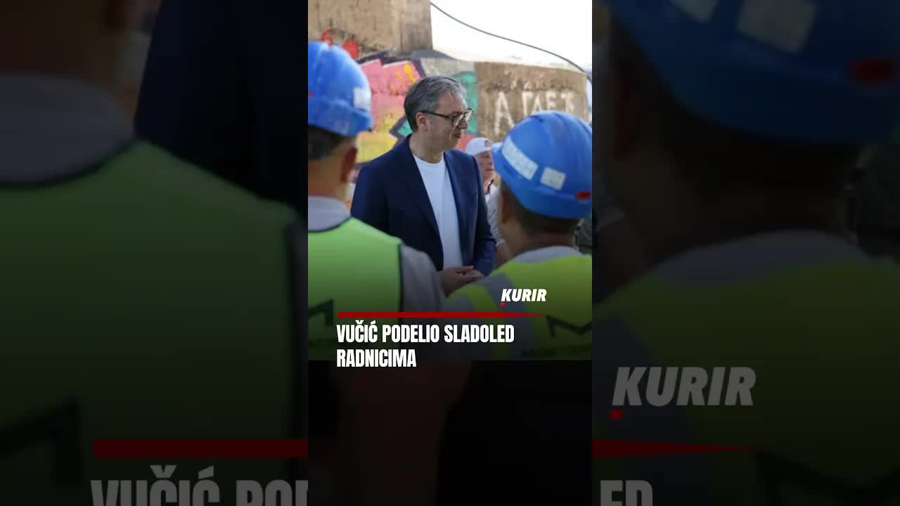 Predsednik Vučić posetio radove na Starom železničkom mostu