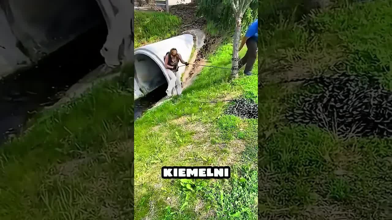 Egy kis gida megmentése betonárokból