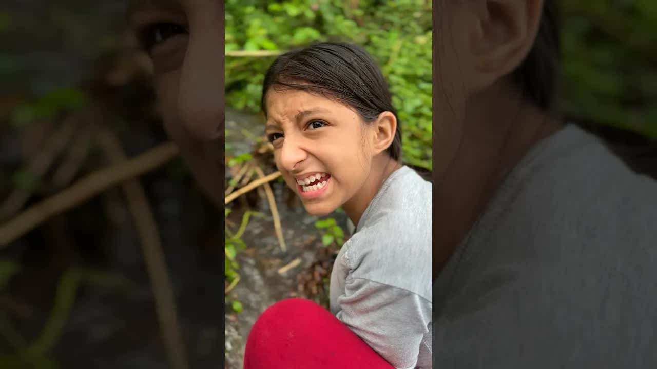 Niña tiene una visión y algo feo pasa