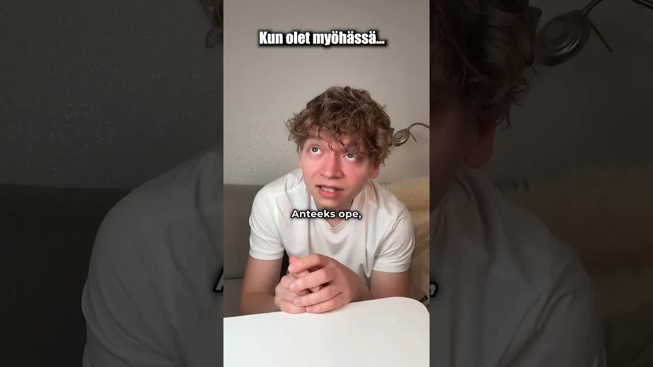 Vitsi myöhästymisestä ja lääkäristä