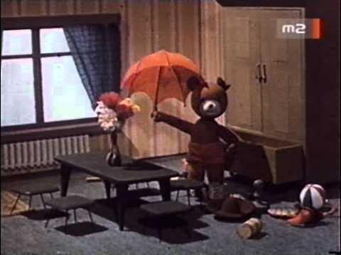 Füles Mackó és a hóember története