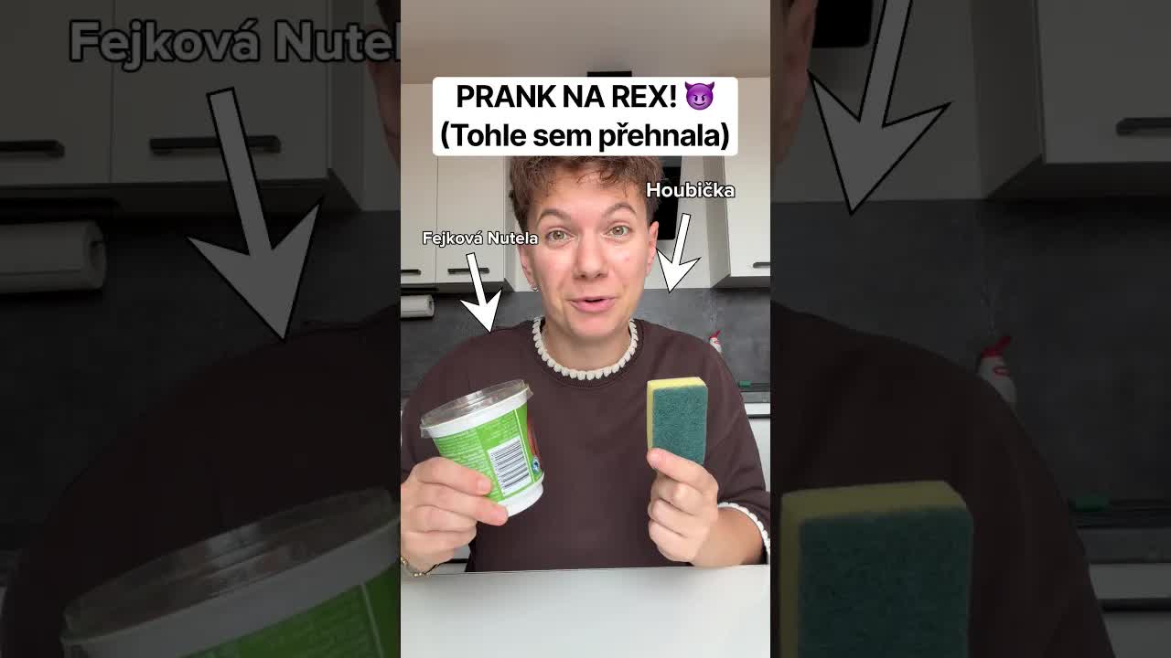 Prank na manžela: Fejková Nutella v brownies