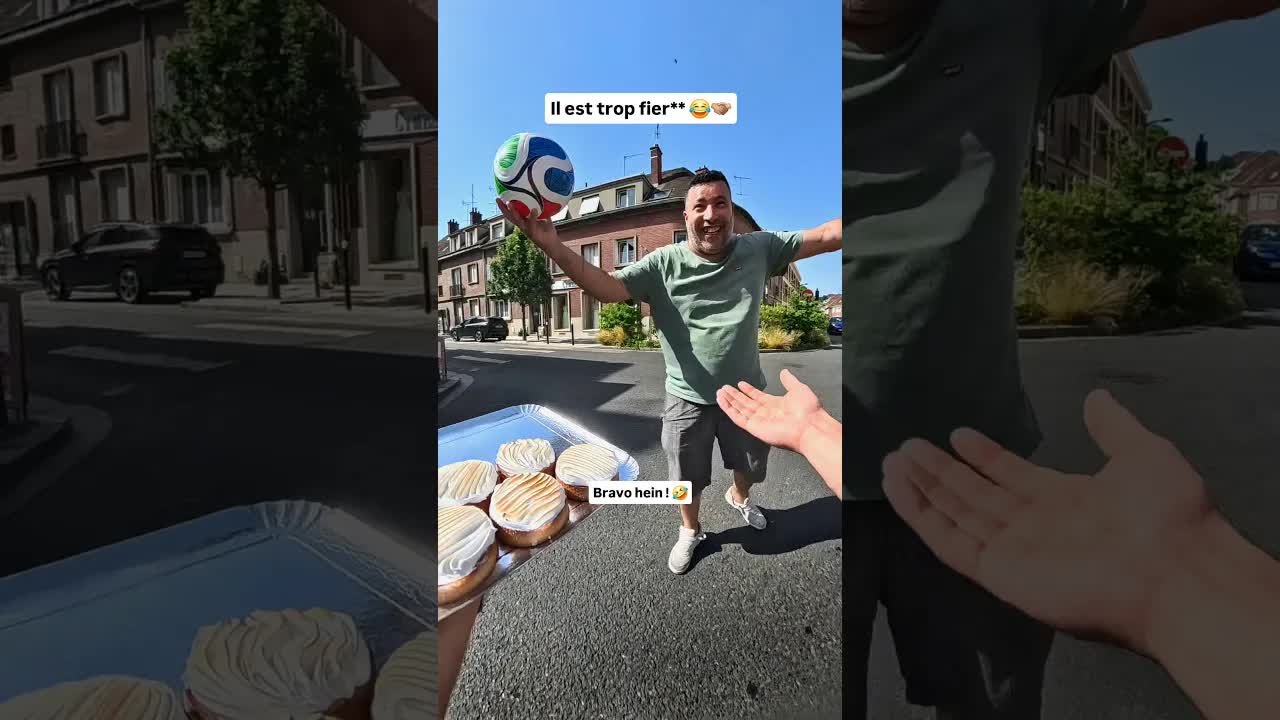 Fais 10 jongles et gagne un gâteau