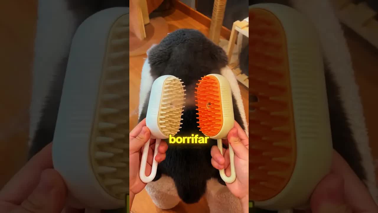 Gato adora remoção de pelos com aparelho