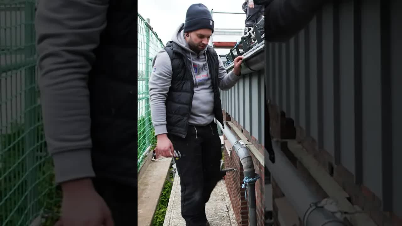 Arbeit als Dachdecker im Alltag