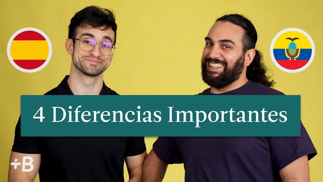 Diferencias entre el español de España y Latinoamérica