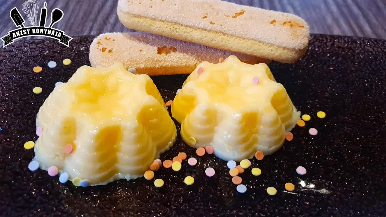 Házi vaníliás puding készítése lépésről lépésre