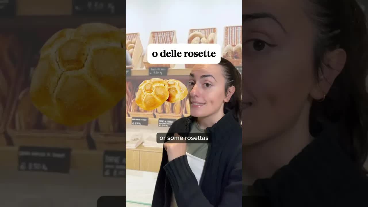 Ordering Bread at an Italian Bakery