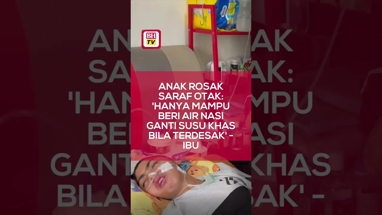 Keluarga Terdesak Ganti Susu Khas Dengan Air Nasi