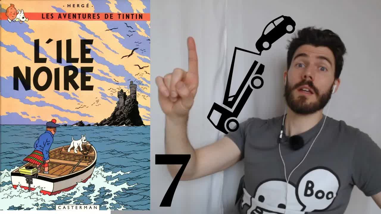 Apprendre le français avec Tintin : L'île Noire