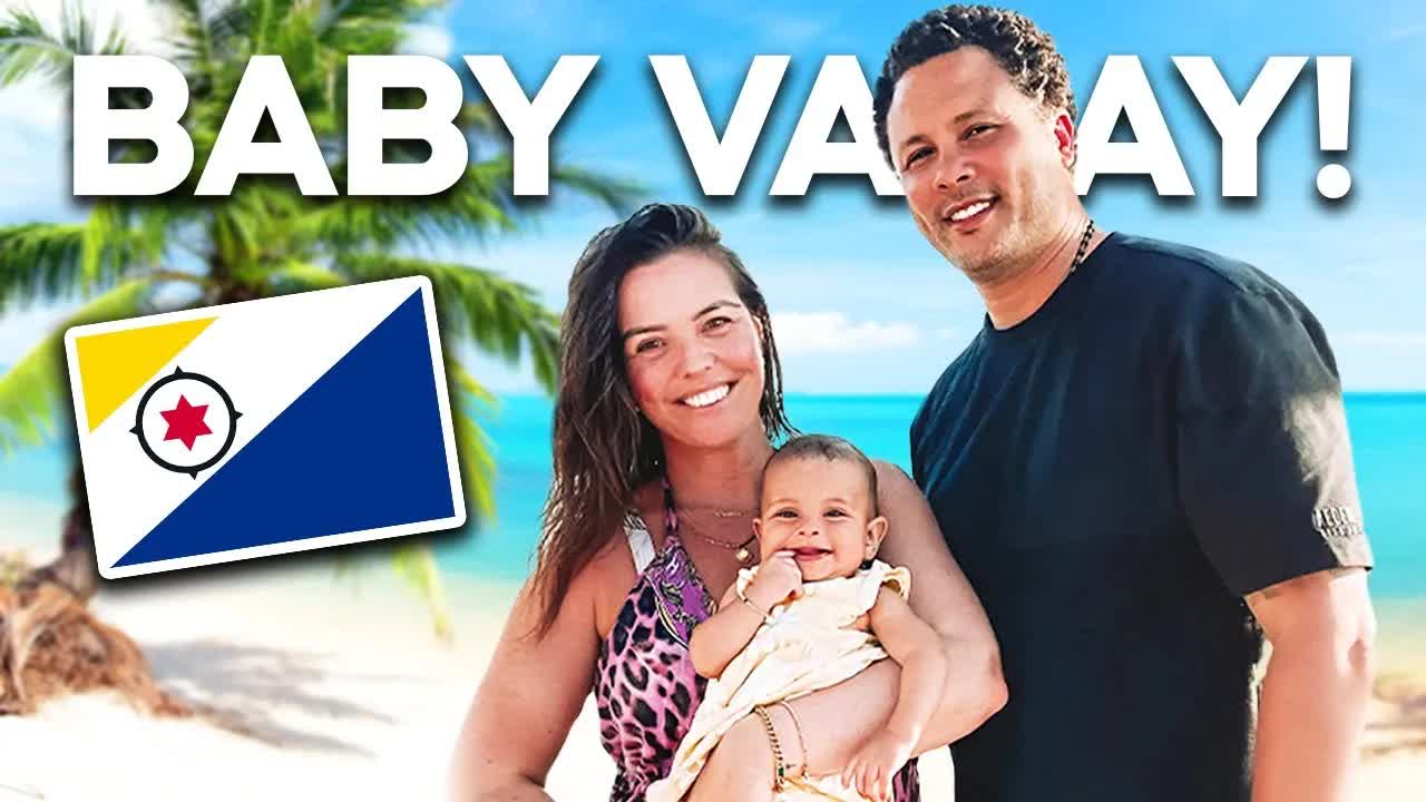 Vakantie op Bonaire met baby Julia