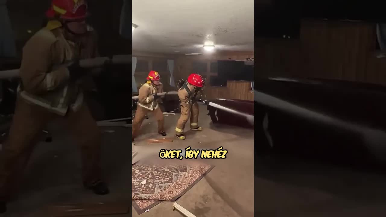 Tűzoltónak lenni nem könnyű