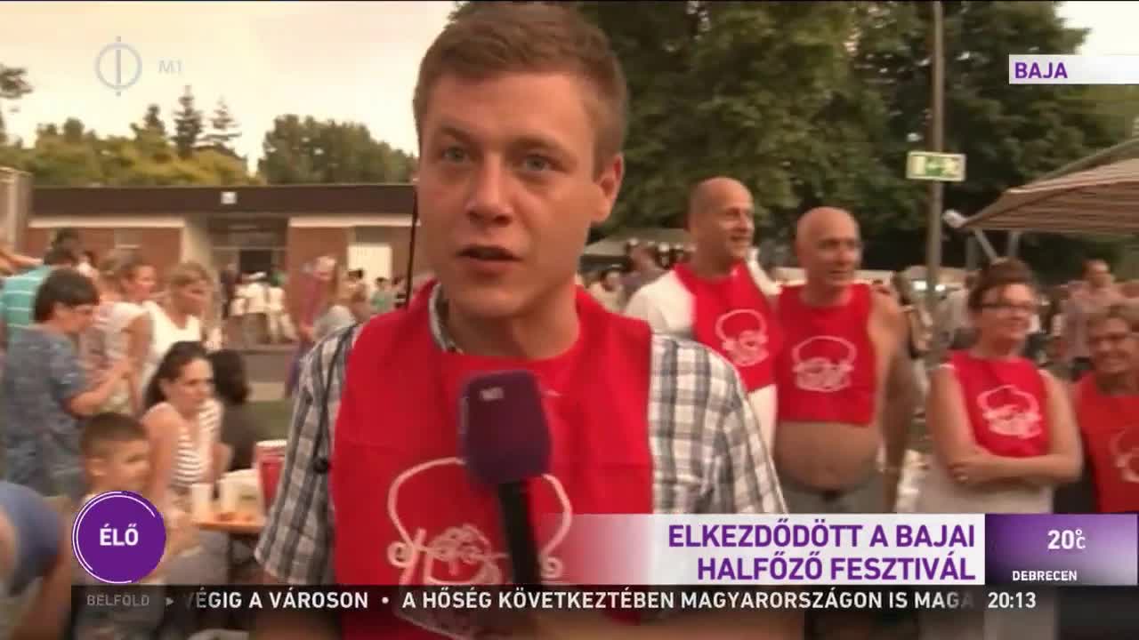 Halászléfőző fesztivál Baján