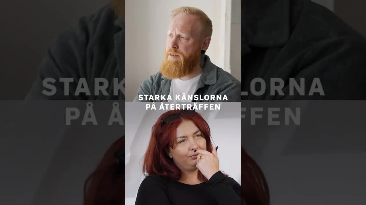 Känslor när deltagarna ses igen