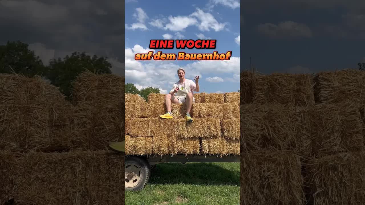 Eine Woche auf dem Bauernhof in der Schweiz
