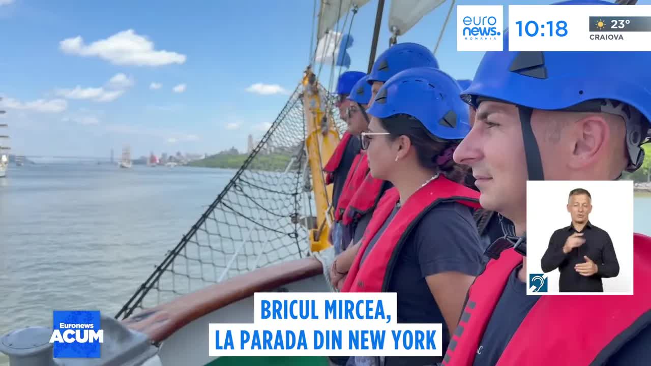 Bricul Mircea la Parada Velierelor din New York