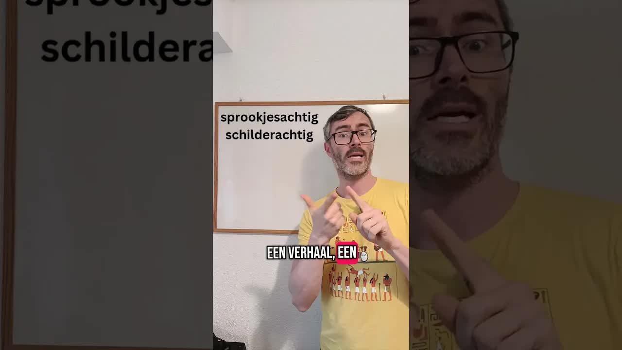Woorden die eindigen op -achtig leren
