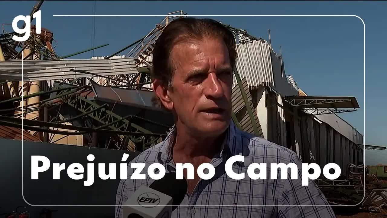 Produtores rurais avaliam prejuízos após temporal em SP