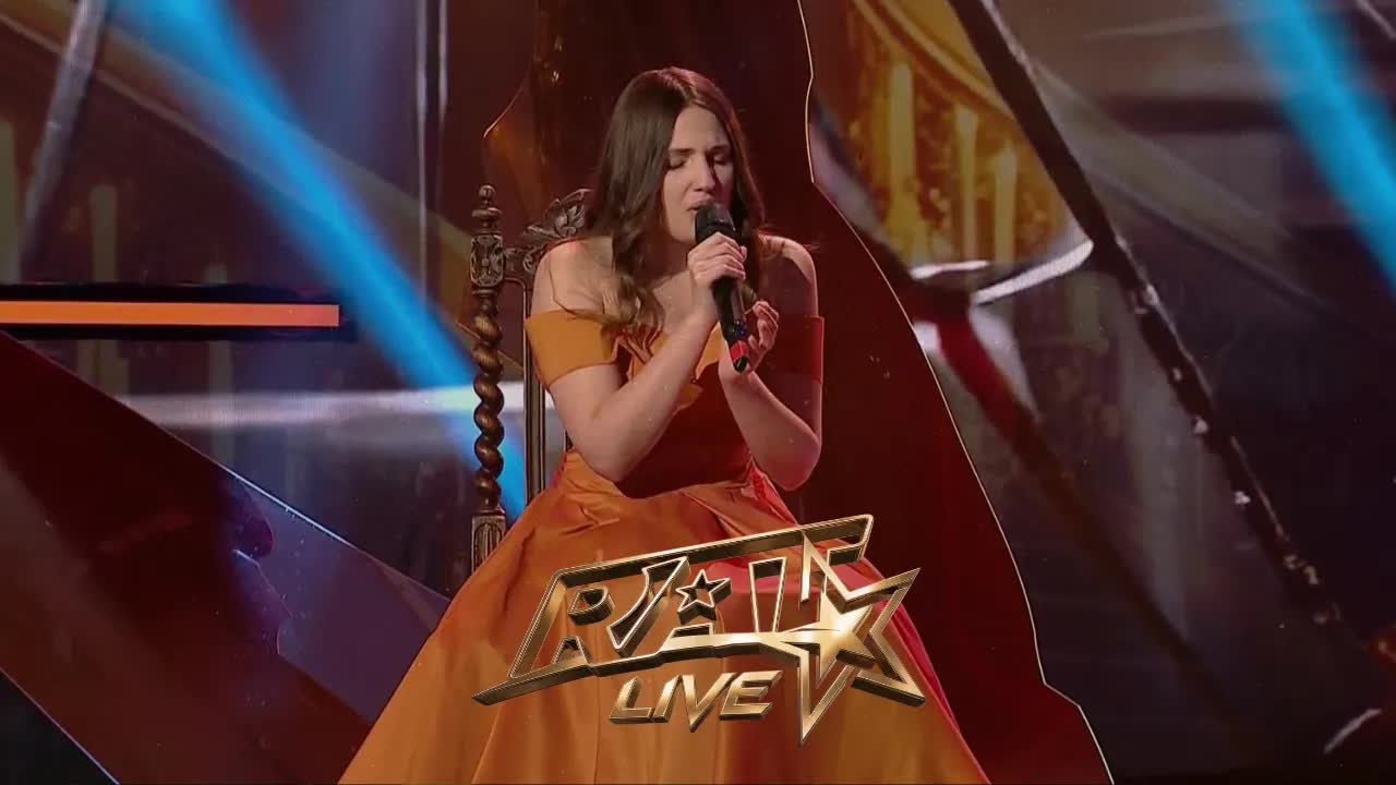Ștefania Iftime cântă „Adagio” la Românii au talent
