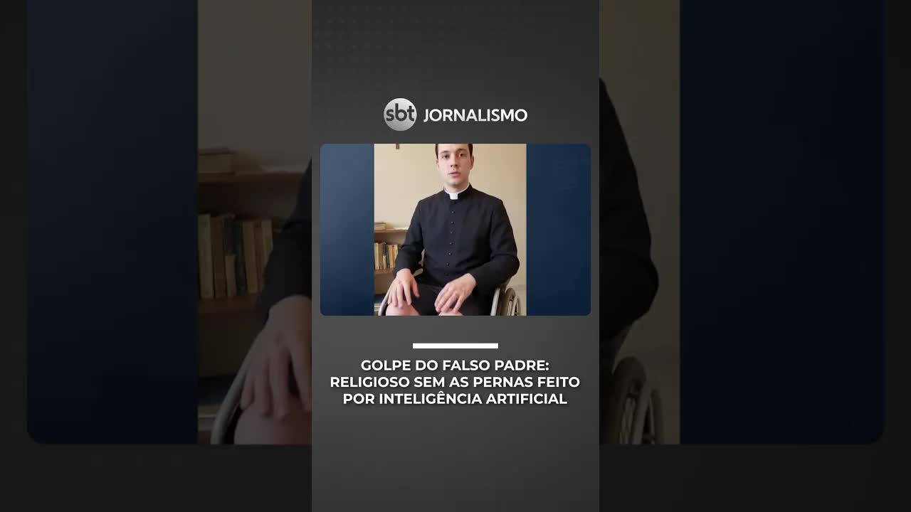 Vídeo falso de padre com IA engana doadores