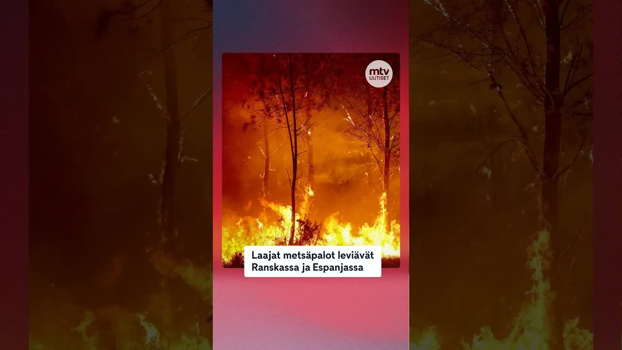 Suomalaisnainen kertoo tulipaloista Ranskassa
