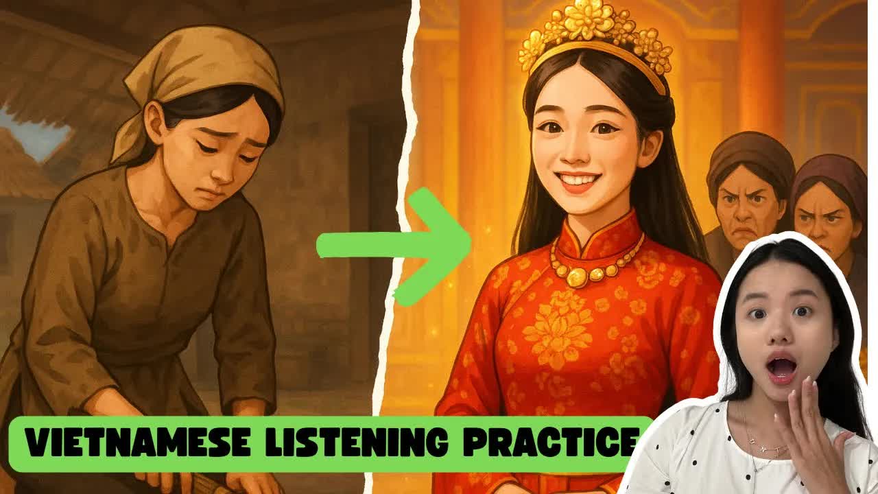 Luyện nghe tiếng Việt qua truyện cổ tích Tấm Cám