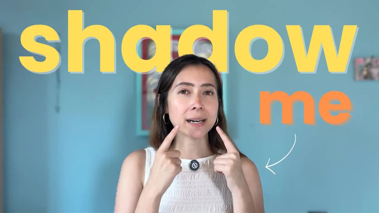 Práctica de sombra para dominar la R en español