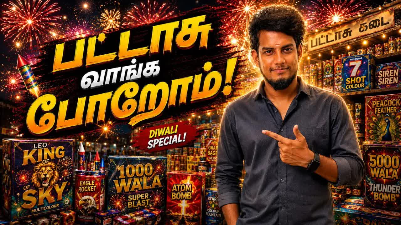 சிவகாசியில் தீபாவளி வெடி வாங்கும் பயணம்
