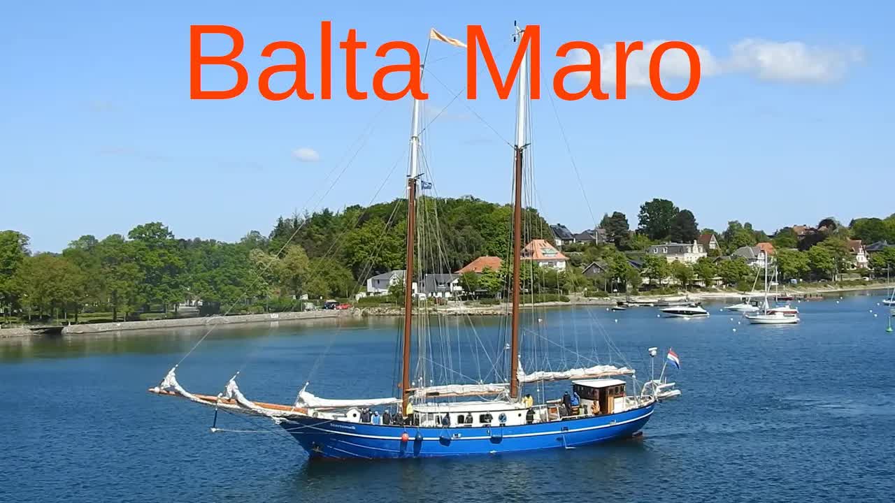 Velŝipo Stortemelk ĉe la Balta Maro