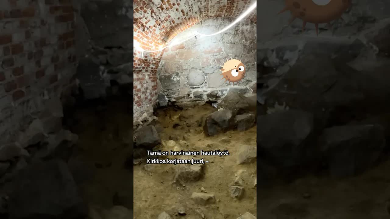 Turun tuomiokirkosta löytyi keskiaikaisia luurankoja