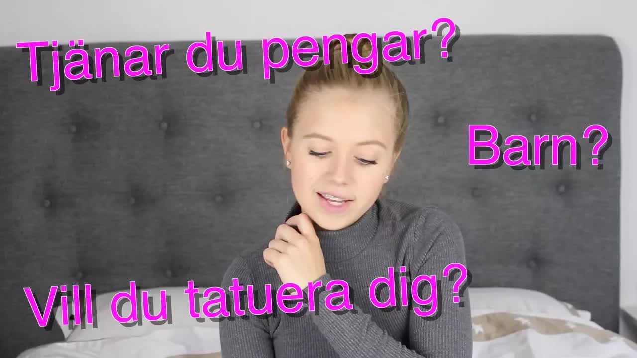 Q&A: Liv, YouTube och Framtiden