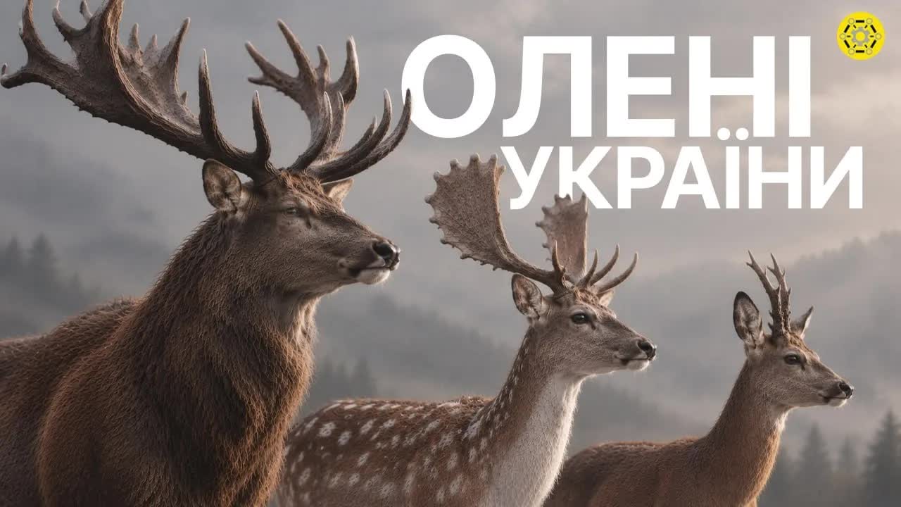 Які олені живуть в українських лісах