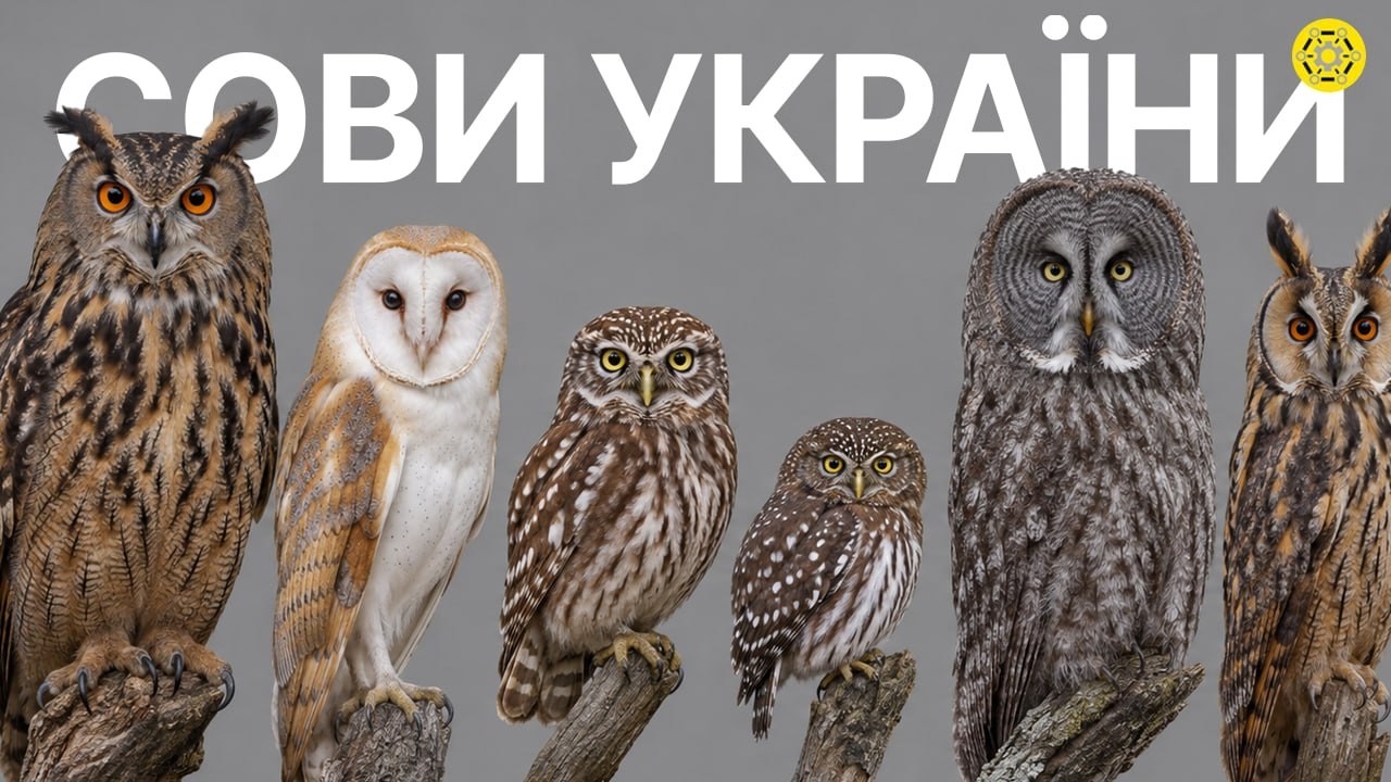 11 видів сов, які живуть в Україні