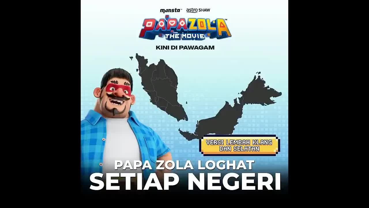 Ajak keluar tengok Papa Zola The Movie