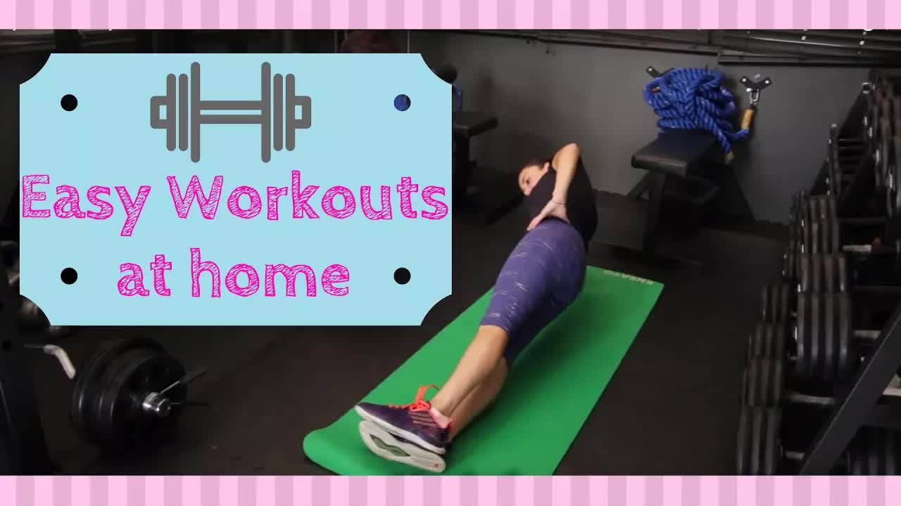Easy Home Workouts With A Personal Trainer