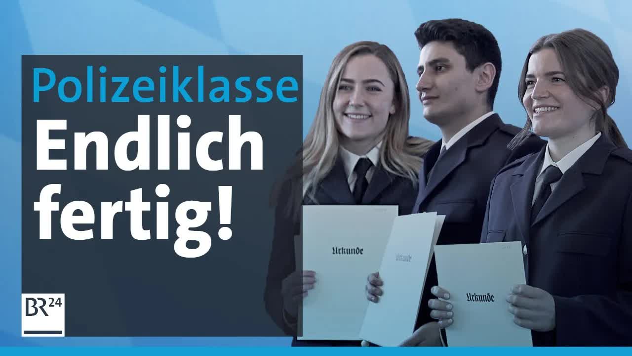 Der große Tag: Endlich Polizeimeister!