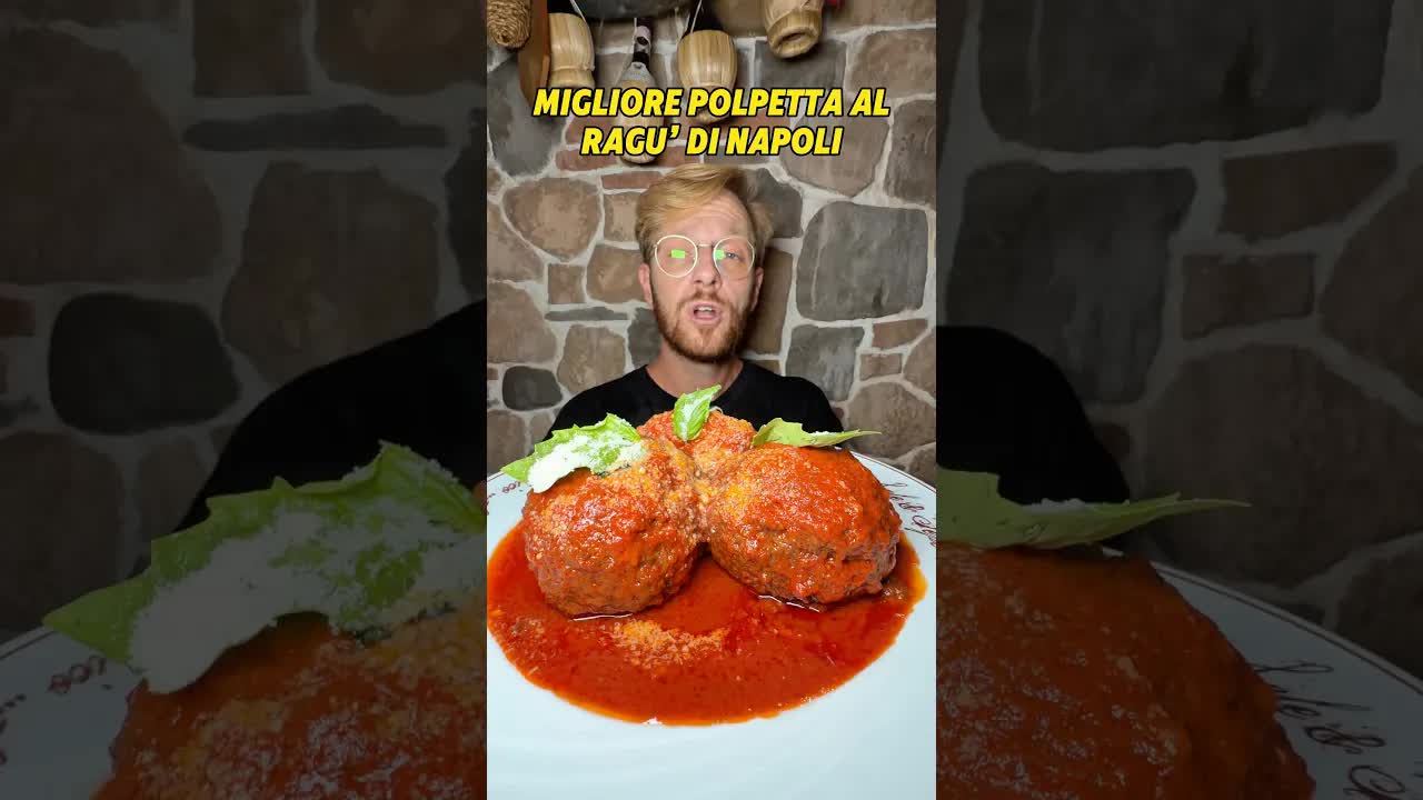 Le polpette giganti di Napoli da Sale e Pepe