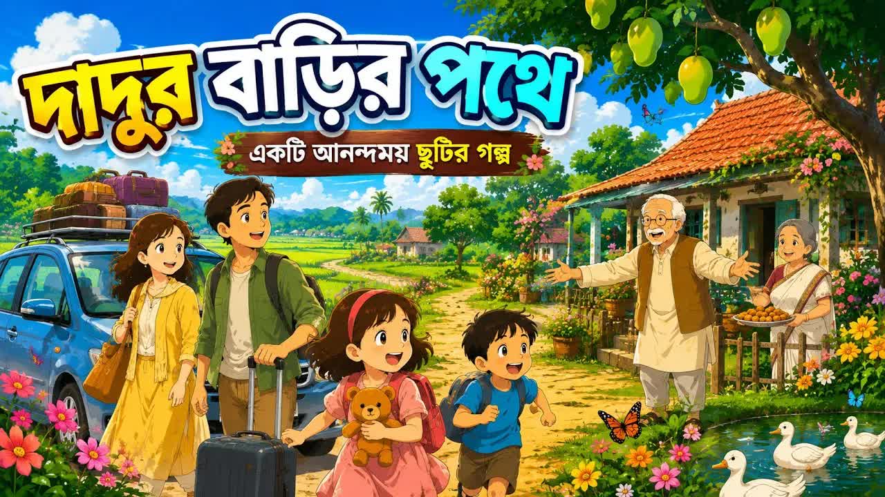 গ্রীষ্মের ছুটিতে দাদুর বাড়ি