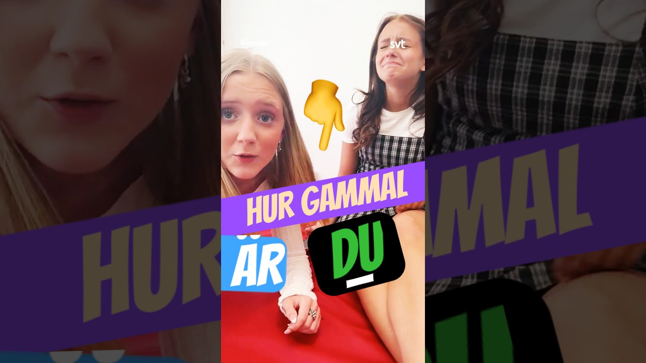 Hur gammal är du? En tonårsdiskussion