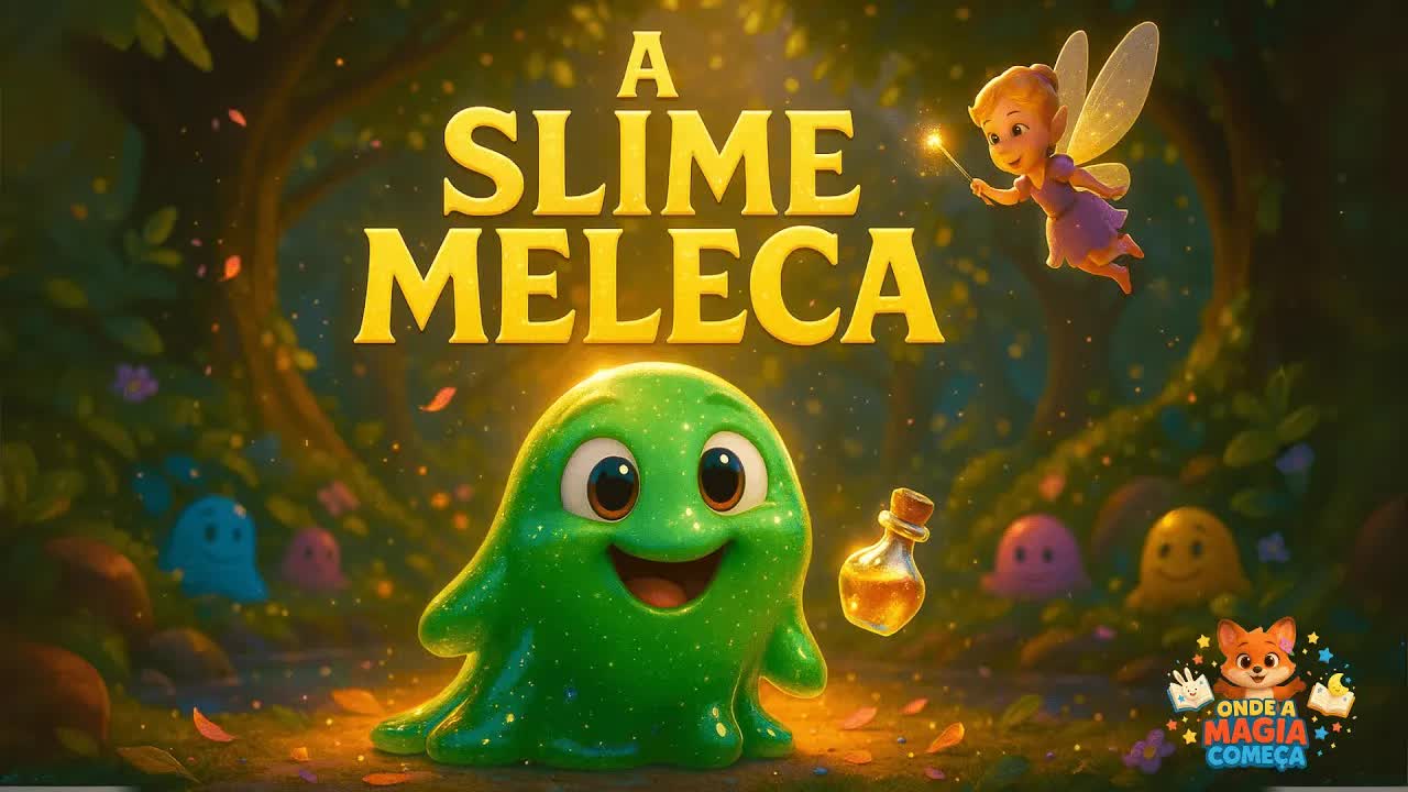 A slime meleca e o concurso da limpeza