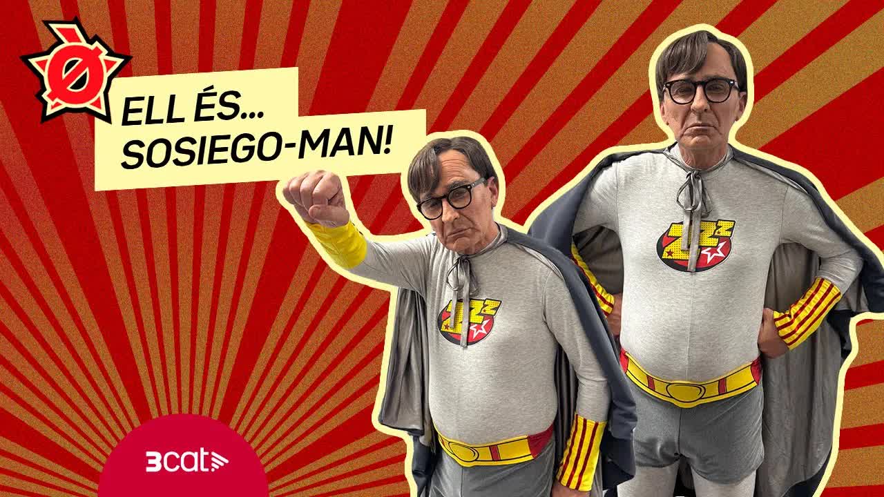 Salvador Illa es converteix en Sosiego-Man