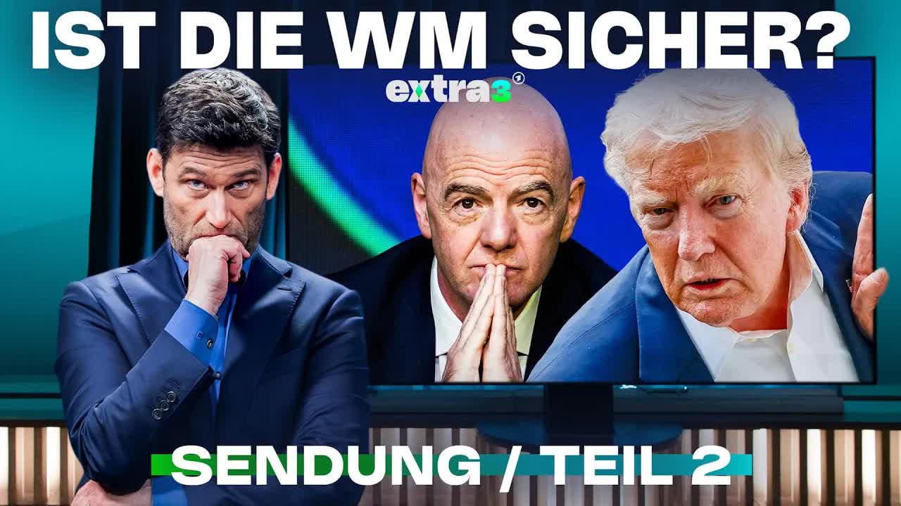 WM-Wahnsinn, Trump & Tempolimit: extra 3 Satire