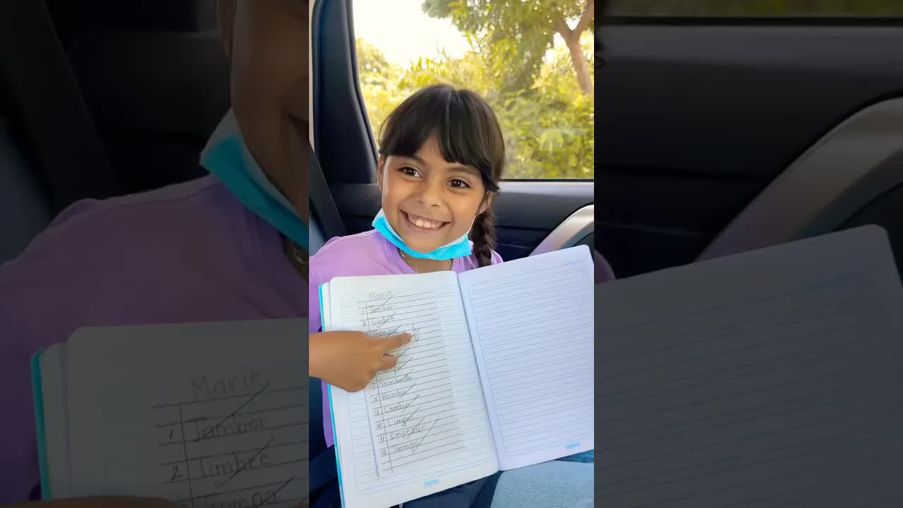 Reacción de mi hija al ver muchos dumplings