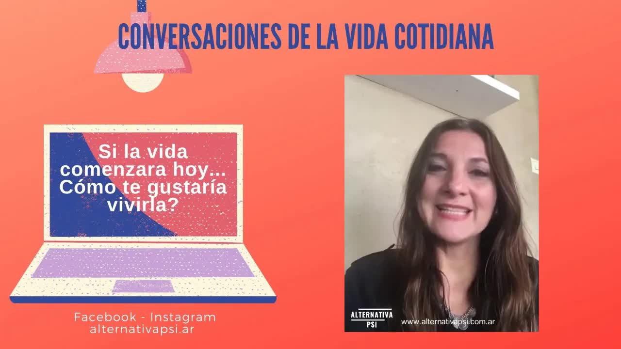Conversaciones sobre la vida cotidiana y el sentido de vivir