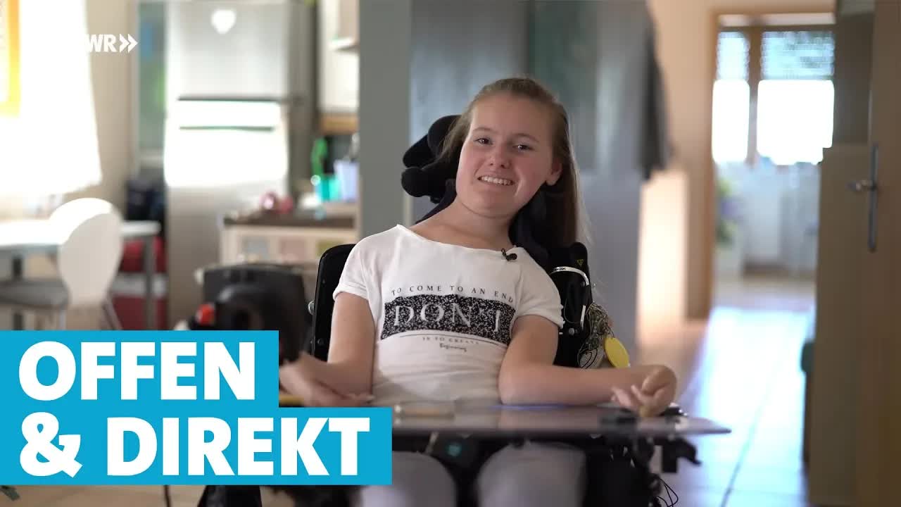 Fragen über Behinderung und Leben mit Muskelschwund