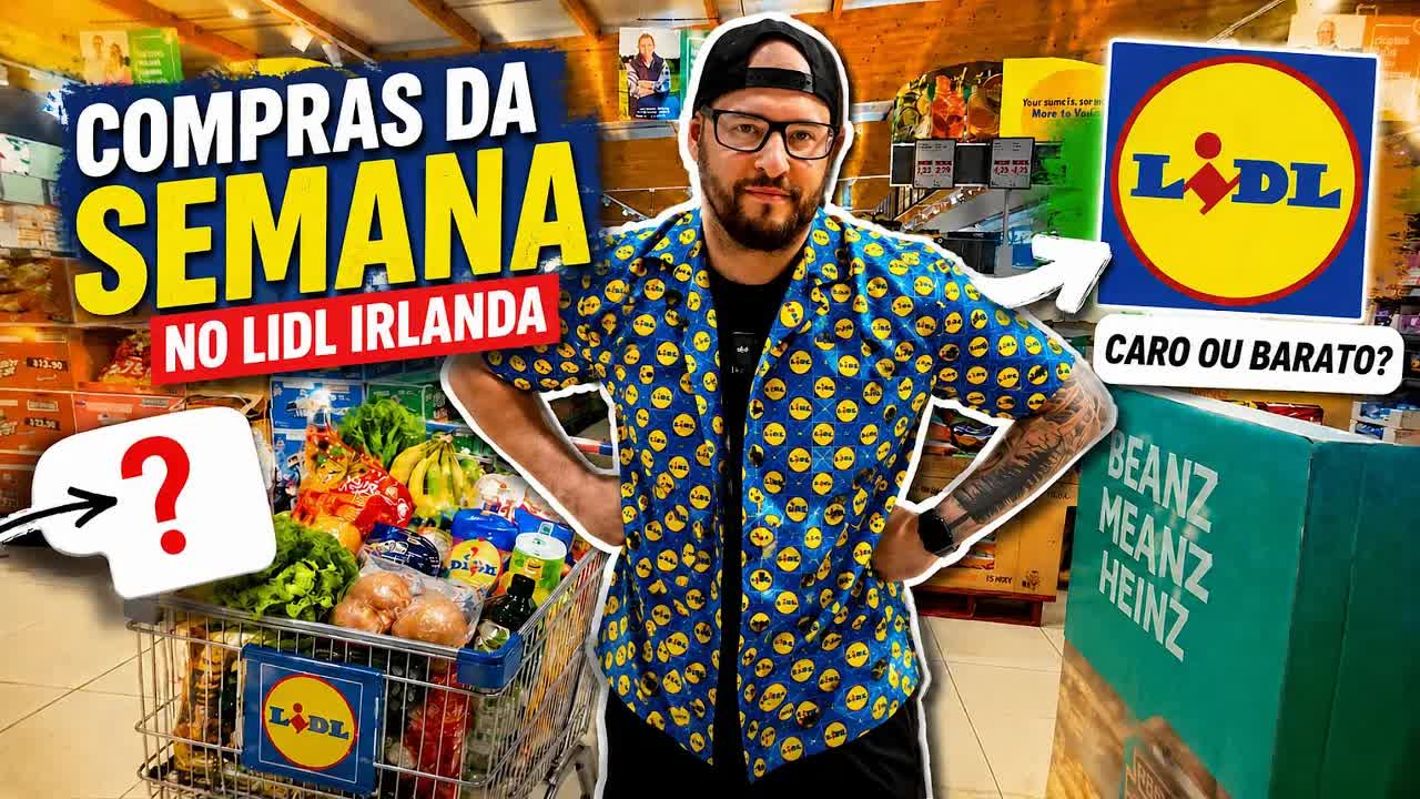 Compras no Lidl na Irlanda em 2026