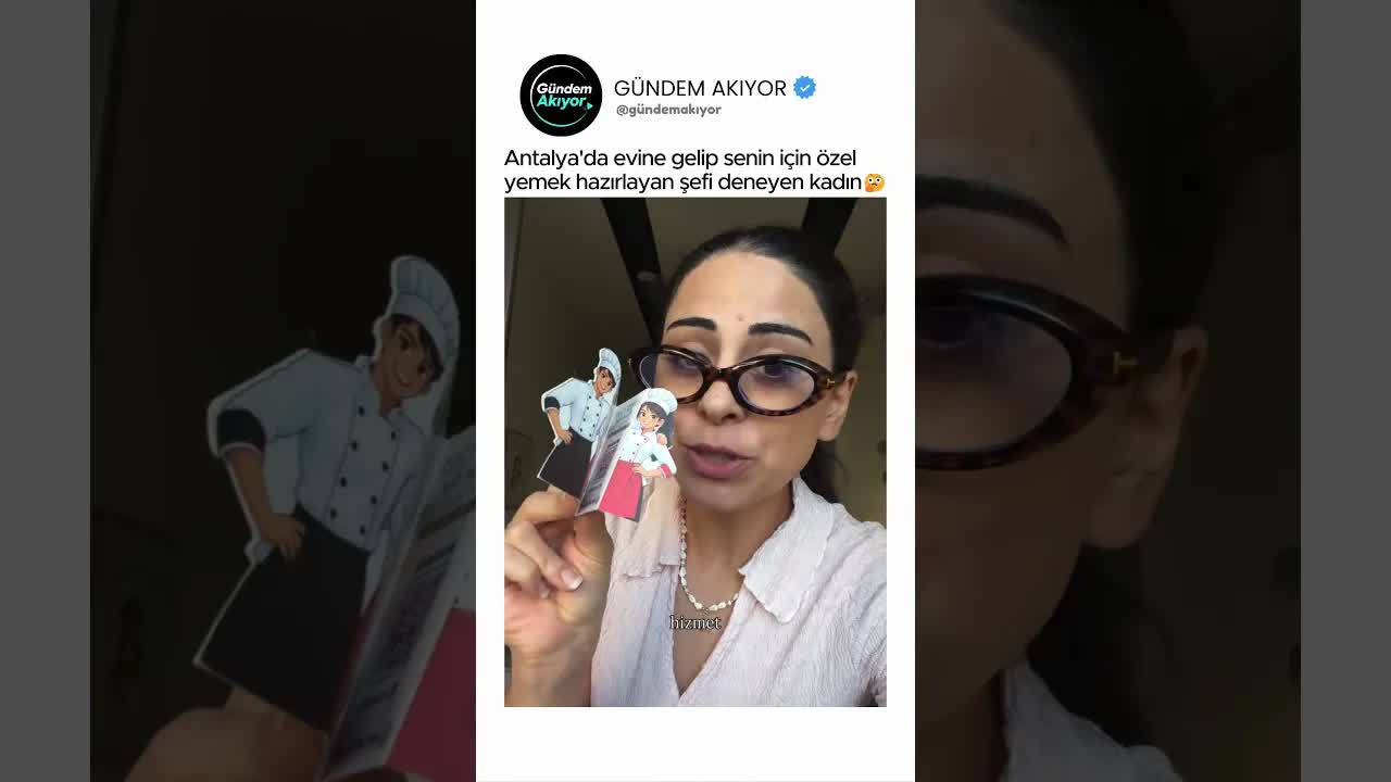 Antalya'da Evine Gelen Şef Deneyimi