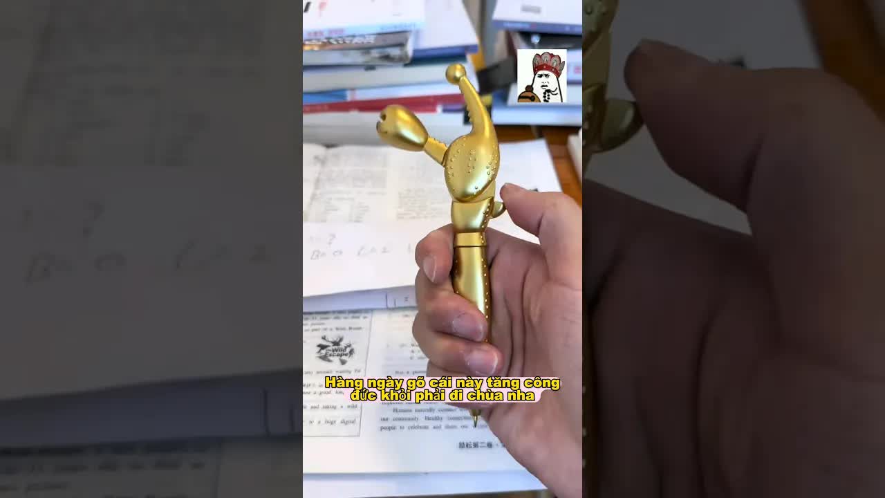 Những chiếc bút kỳ lạ giúp tăng công đức và đáp án