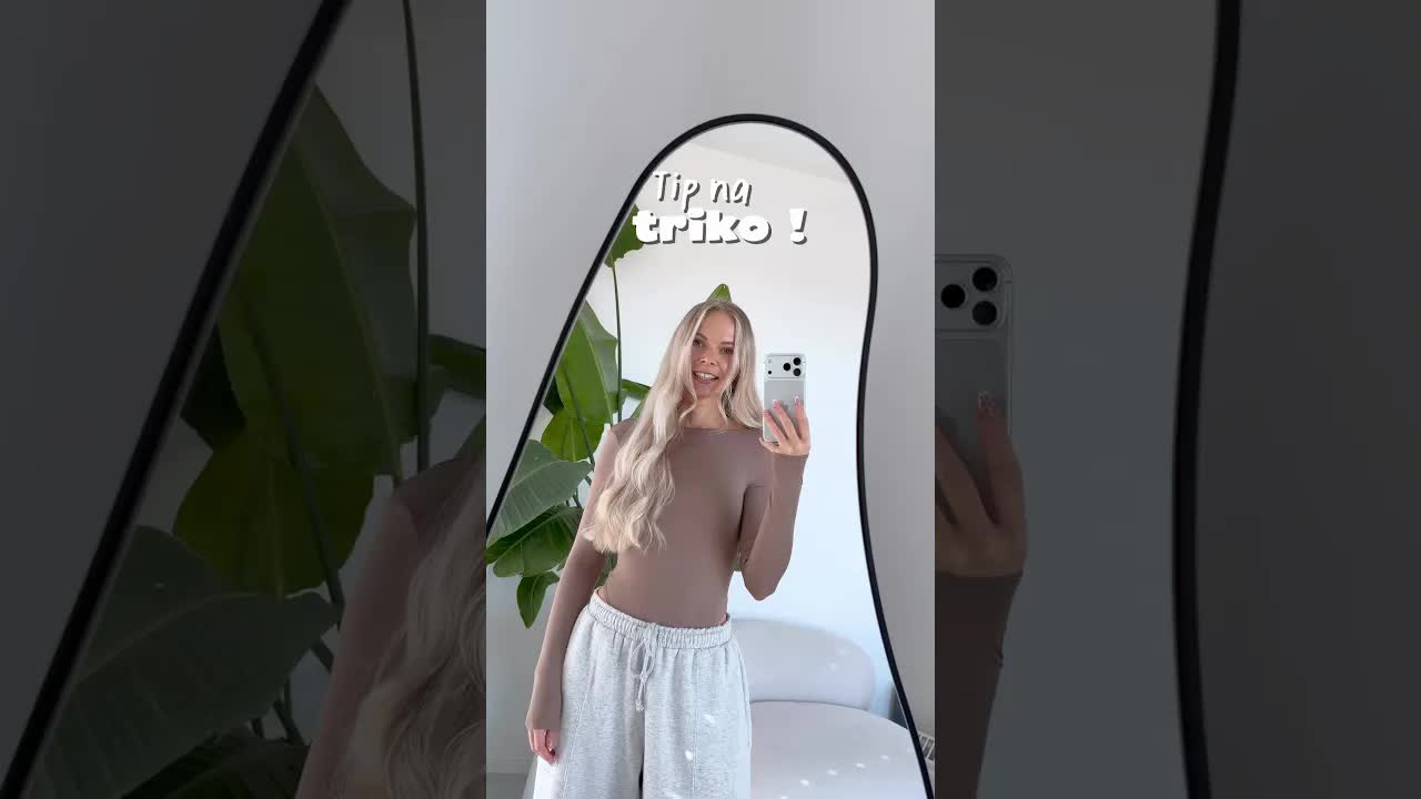 Tip na sexy tričko s dlouhým rukávem