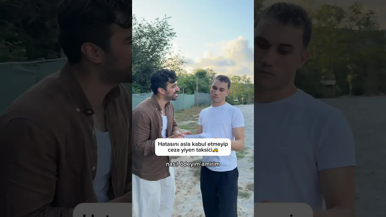 Taksi Şoförü ve Turist Komedi Sketi
